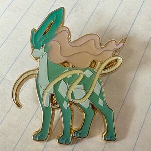 Pokémon Suicune Enamel Pin